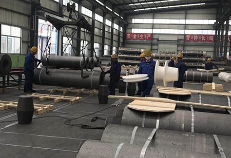 UHP 450mm 石墨电极 带接头 T4L