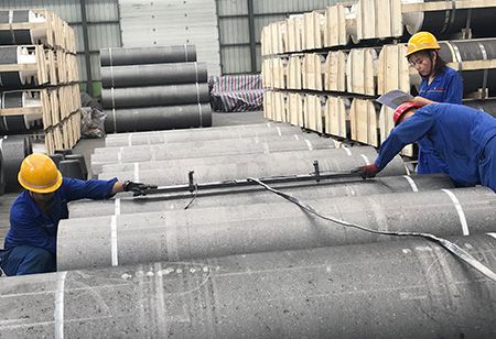 UHP 600mm 石墨电极 带接头 T4L