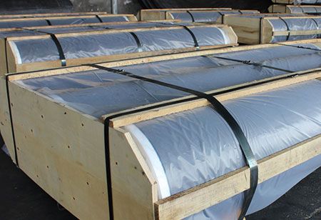 高功率级HP450mm石墨电极 铸造石墨电极