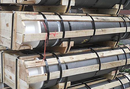 带抗氧化涂层的高功率石墨电极 HP 500 石墨电极